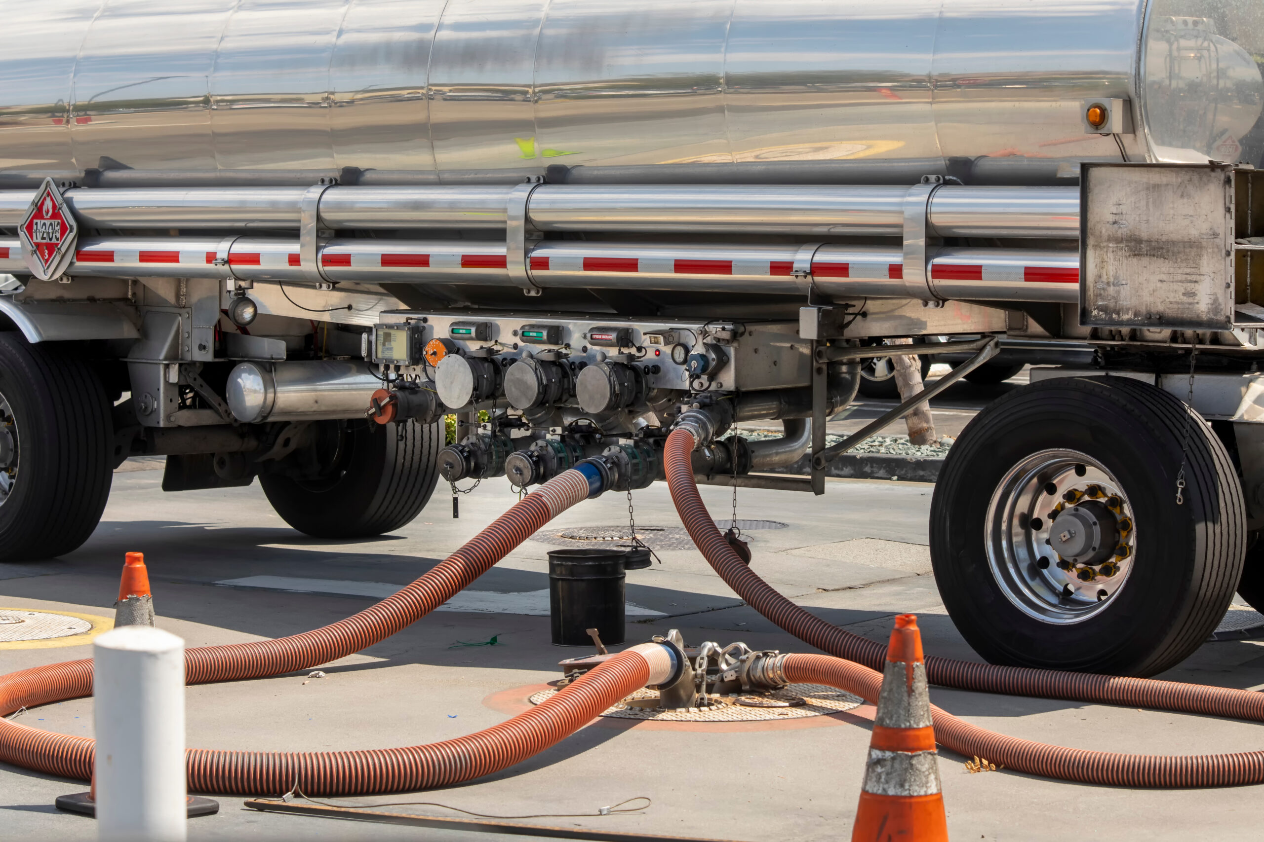 Image of an underground storage fill
