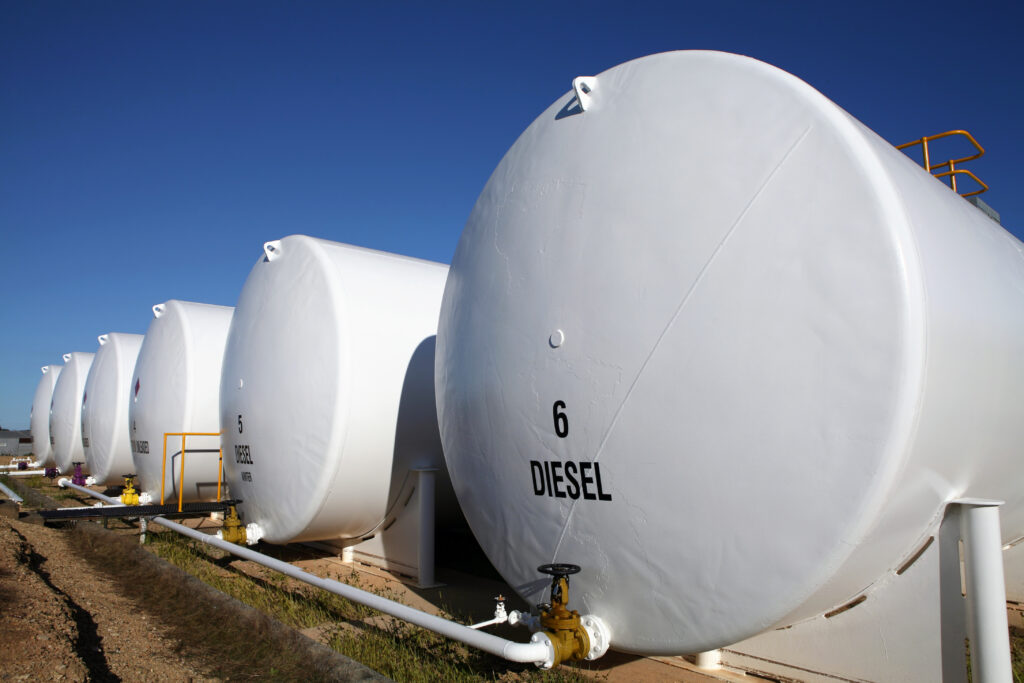 Diesel fuel tanks